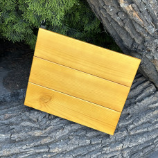 Бічна полиця Mzavod для мангалу Прометей на 9-12 шампурів світле дерево