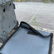 Чохол Mzavod для печі-трісочниці малої сірий