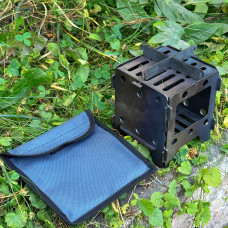 Чохол Mzavod для печі-трісочниці малої сірий