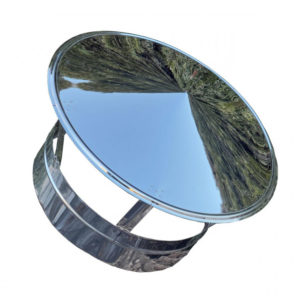 Грибок для мангалу Mzavod Кратос одностінний 1м D300 0,5 мм нержавіюча сталь