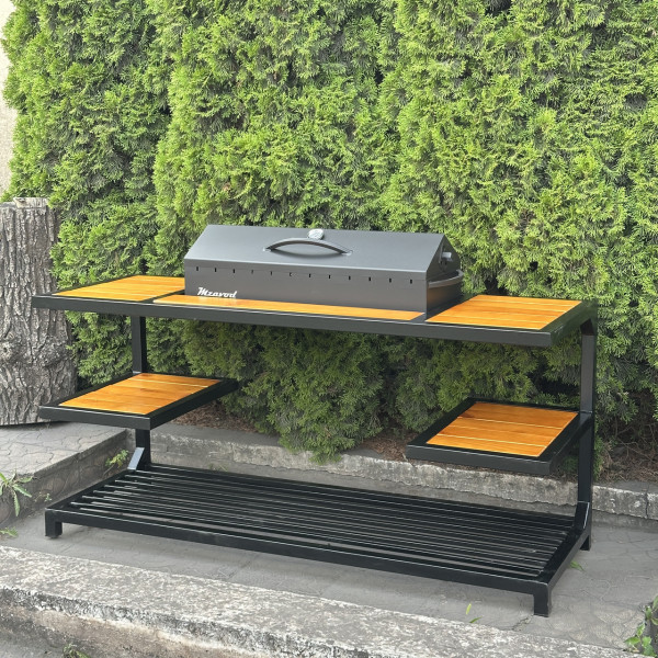 Мангал-барбекю Mzavod Одін на 12 шампурів 4мм в стилі LOFT