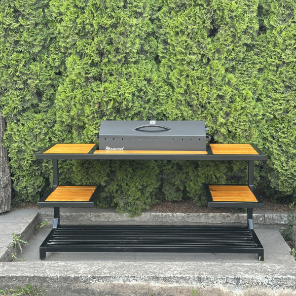 Мангал-барбекю Mzavod Одін на 12 шампурів 4мм в стилі LOFT