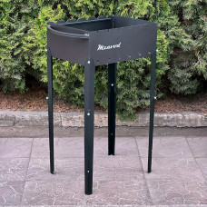 Мангал Mzavod Еней на 6 шампурів 3мм на ніжках