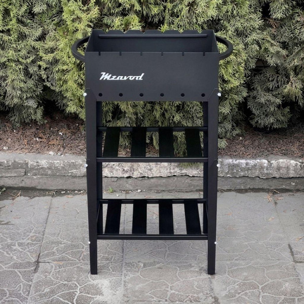 Мангал Mzavod Еней на 6 шампурів 3мм на ніжках