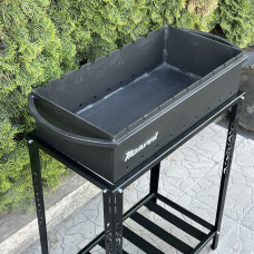 Мангал Mzavod Прометей на 9 шампурів 4мм на дровниці