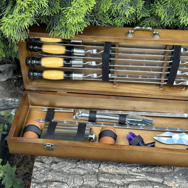 Подарунковий набір Mzavod Мисливець темний