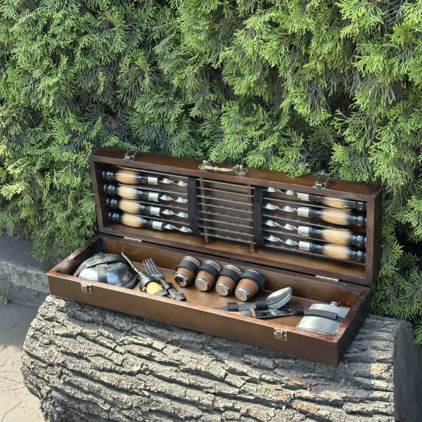 Подарунковий набір Mzavod Осавул темний