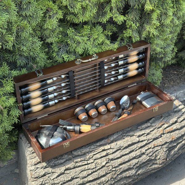 Подарунковий набір Mzavod Осавул темний