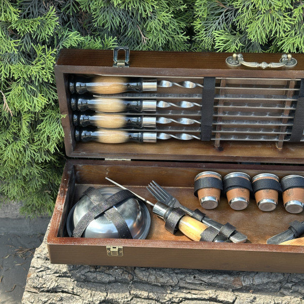 Подарунковий набір Mzavod Осавул темний