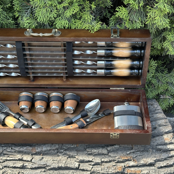 Подарунковий набір Mzavod Осавул темний