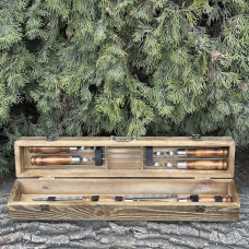 Подарунковий набір Mzavod ШашлиКейс світла текстура