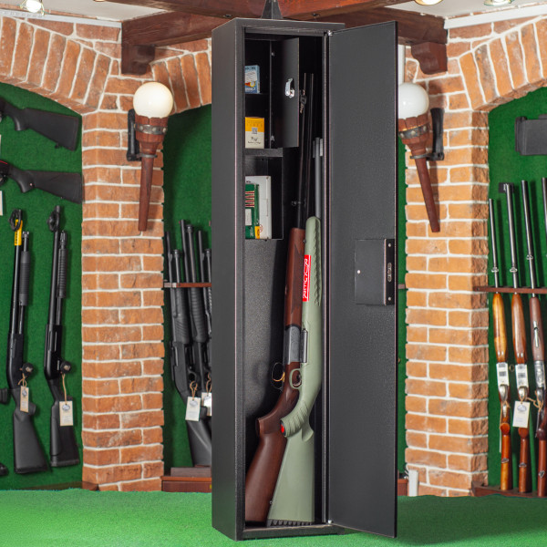 Сейф збройовий ШОЕ-1250, чорний