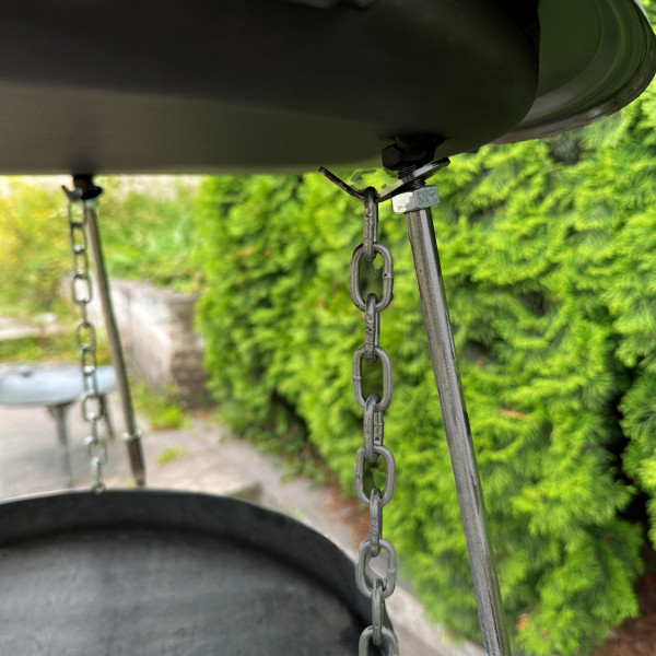 Сковорода з диску Mzavod Фрея 50см з підвісом для вогню