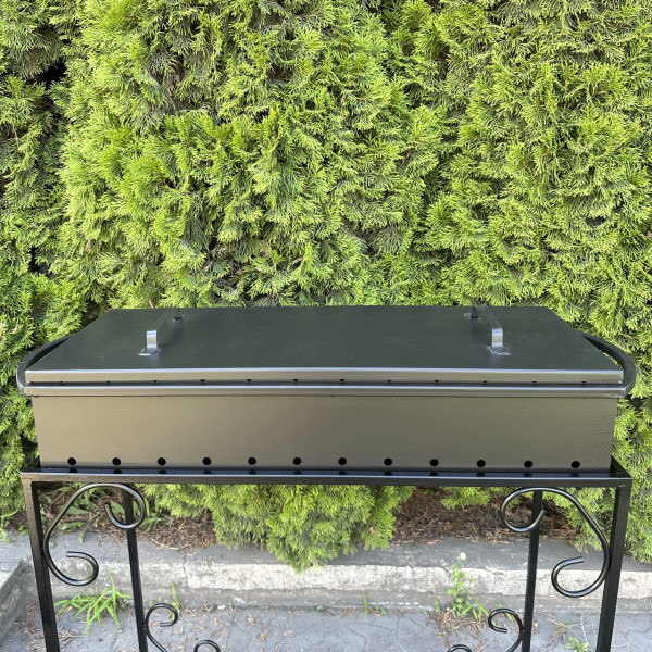 Универсальна кришка Mzavod для мангалу на 12 шампурів