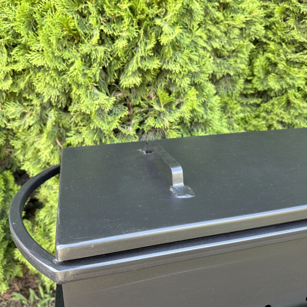 Универсальна кришка Mzavod для мангалу на 12 шампурів