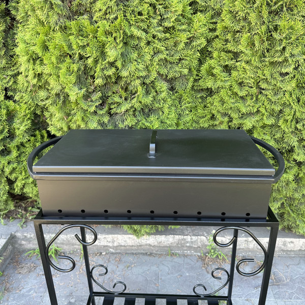 Универсальна кришка Mzavod для мангалу на 9 шампурів