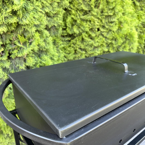 Универсальна кришка Mzavod для мангалу на 9 шампурів