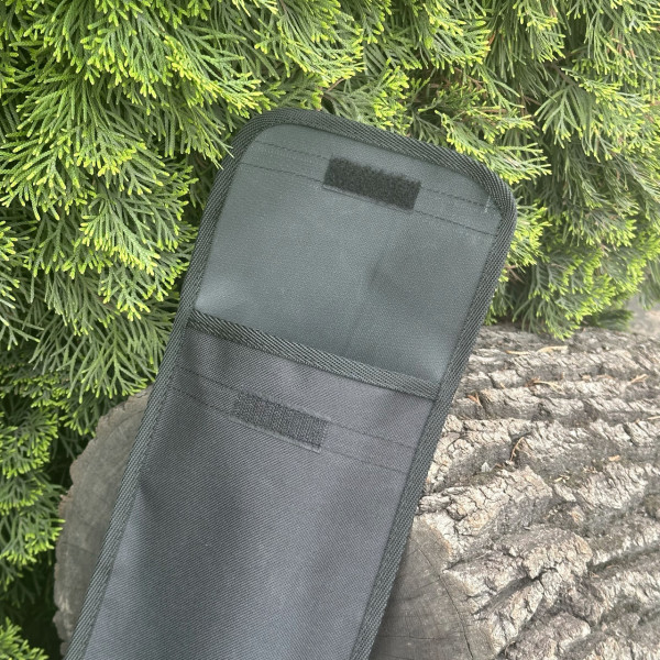 Чохол Mzavod із клапаном на липучці на 6 шампурів чорний