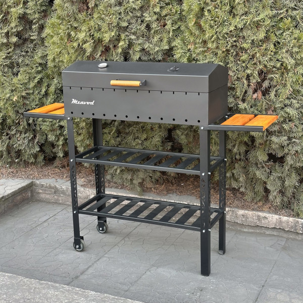 Мангал-барбекю Mzavod Геліос на 12 шампурів 4мм