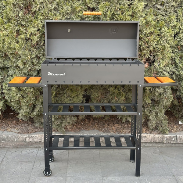 Мангал-барбекю Mzavod Геліос на 12 шампурів 4мм