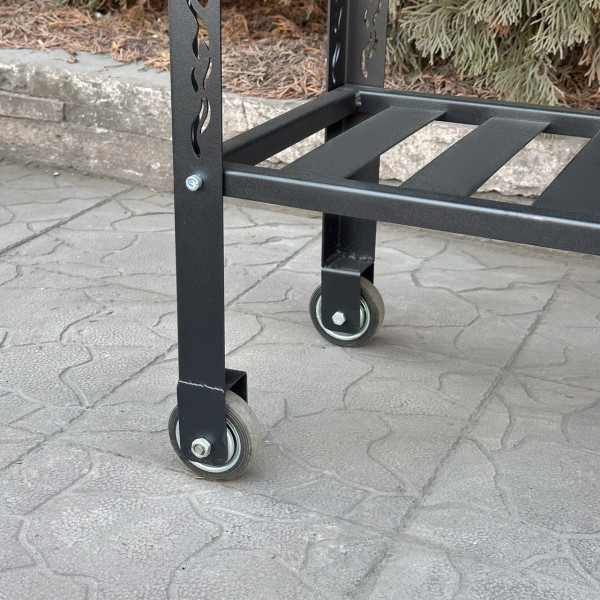 Мангал-барбекю Mzavod Геліос на 12 шампурів 4мм