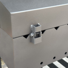 Мангал-барбекю Mzavod Геліос на 12 шампурів 4мм