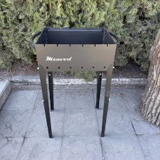 Мангал Mzavod Еней на 6 шампурів 4мм на ніжках