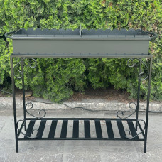 Мангал Mzavod Гефест на 15 шампурів 3мм на дровниці