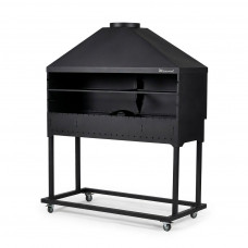 Мангал Mzavod Кратос на 22 шампури 5мм з витяжкою