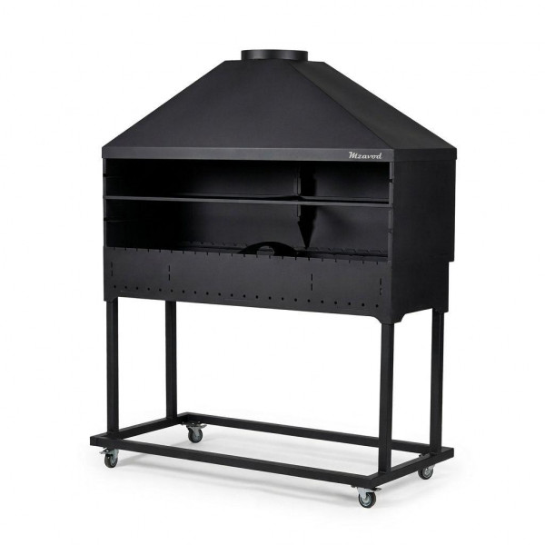 Мангал Mzavod Кратос на 22 шампури 5мм з витяжкою