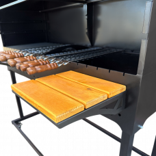 Мангал Mzavod Кратос на 22 шампури 5мм з витяжкою