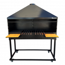 Мангал Mzavod Кратос на 22 шампури 5мм з витяжкою