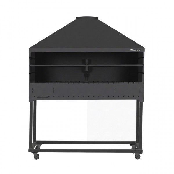 Мангал Mzavod Кратос на 22 шампури 5мм з витяжкою