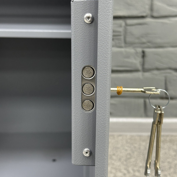 Офісний сейф СБЕ-720 сірий