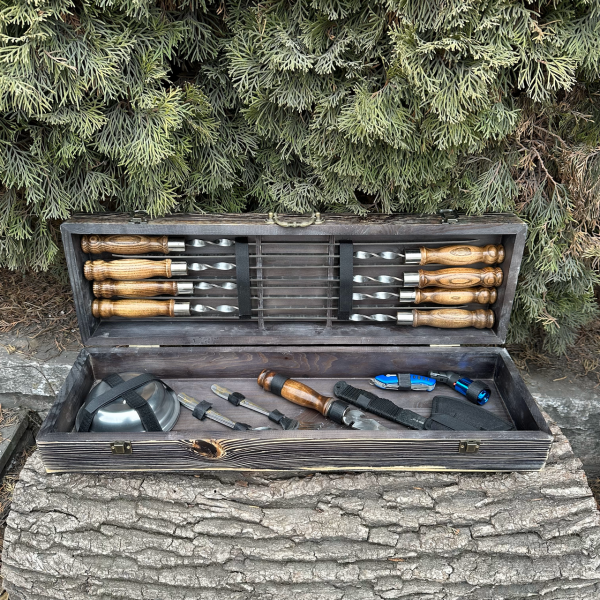 Подарунковий набір Mzavod Гетьман темна текстура