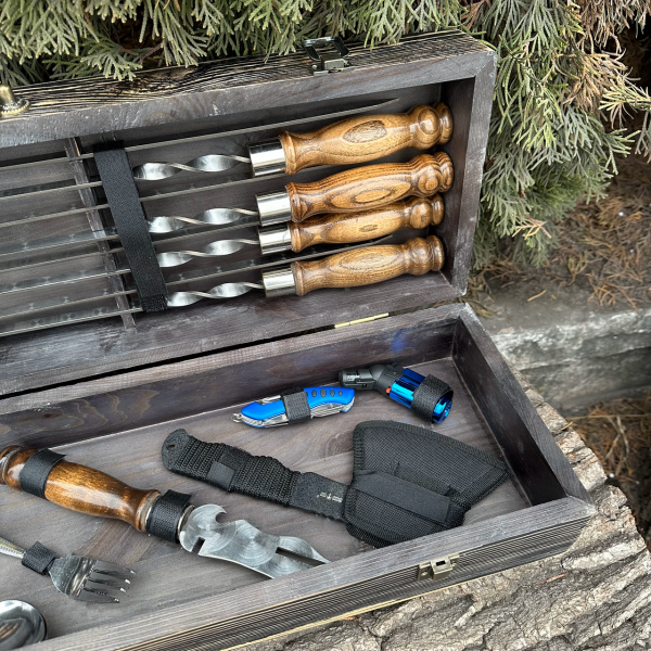 Подарунковий набір Mzavod Гетьман темна текстура