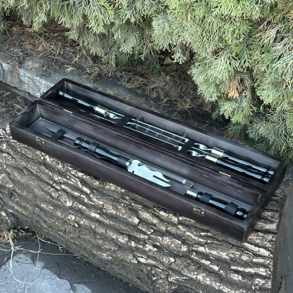 Подарунковий набір Mzavod ШашлиКейс чорний