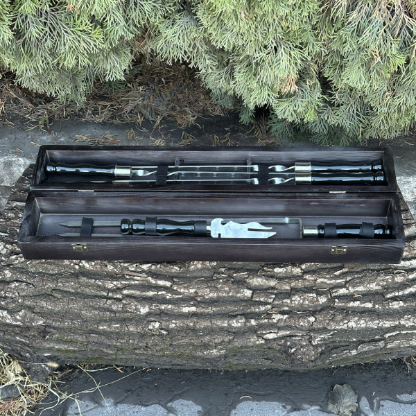 Подарунковий набір Mzavod ШашлиКейс чорний