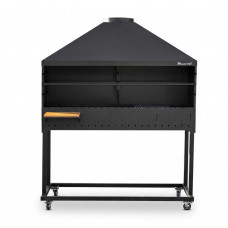 Бічна полиця Mzavod для мангалу Кратос світле дерево