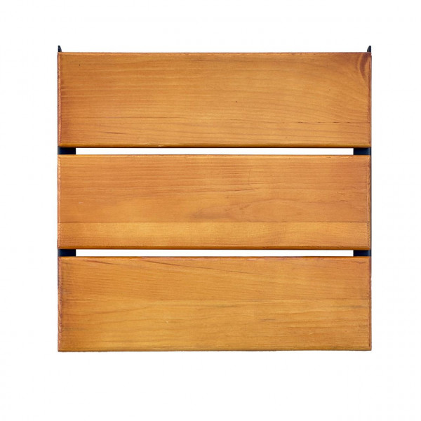 Бічна полиця Mzavod для мангалу Кратос світле дерево