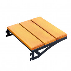 Бічна полиця Mzavod для мангалу Кратос світле дерево