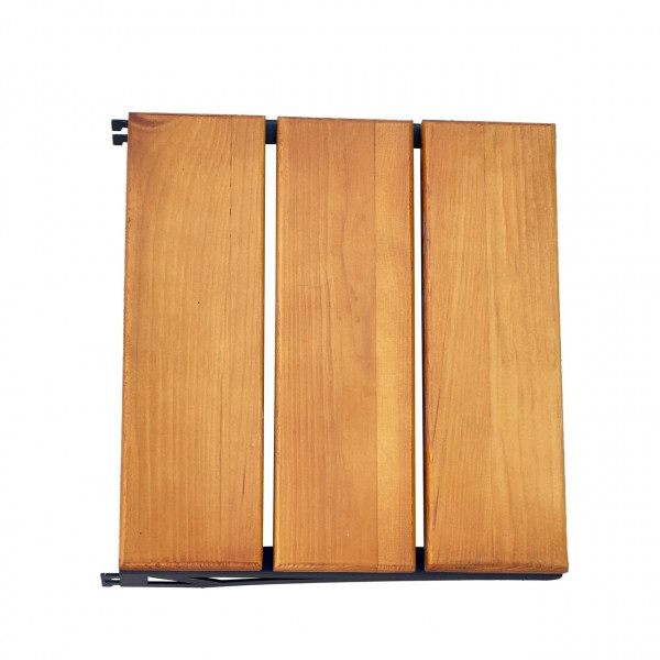 Бічна полиця Mzavod для мангалу Кратос світле дерево