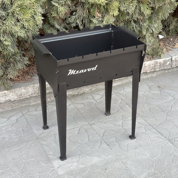 Мангал Mzavod Тесей на 6 шампурів 3мм на ніжках