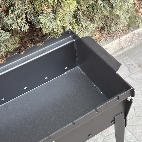 Мангал Mzavod Тесей на 6 шампурів 3мм на ніжках