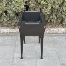 Мангал Mzavod Тесей на 6 шампурів 3мм на ніжках