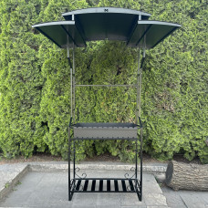 Мангал Mzavod Зевс на 12 шампурів 3мм з дахом