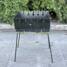 Мангал-валіза Mzavod Пегас на 6 шампурів 3мм