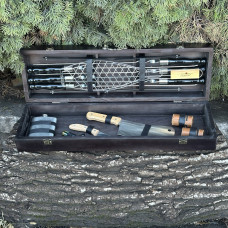 Подарунковий набір Mzavod Майстер BBQ чорний