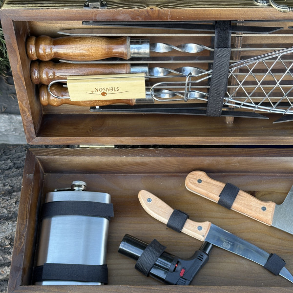 Подарунковий набір Mzavod Майстер BBQ світла текстура