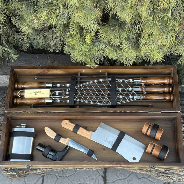 Подарунковий набір Mzavod Майстер BBQ світла текстура